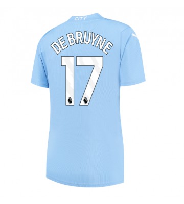 Manchester City Kevin De Bruyne #17 Hemmatröja Dam 2023-24 Kortärmad